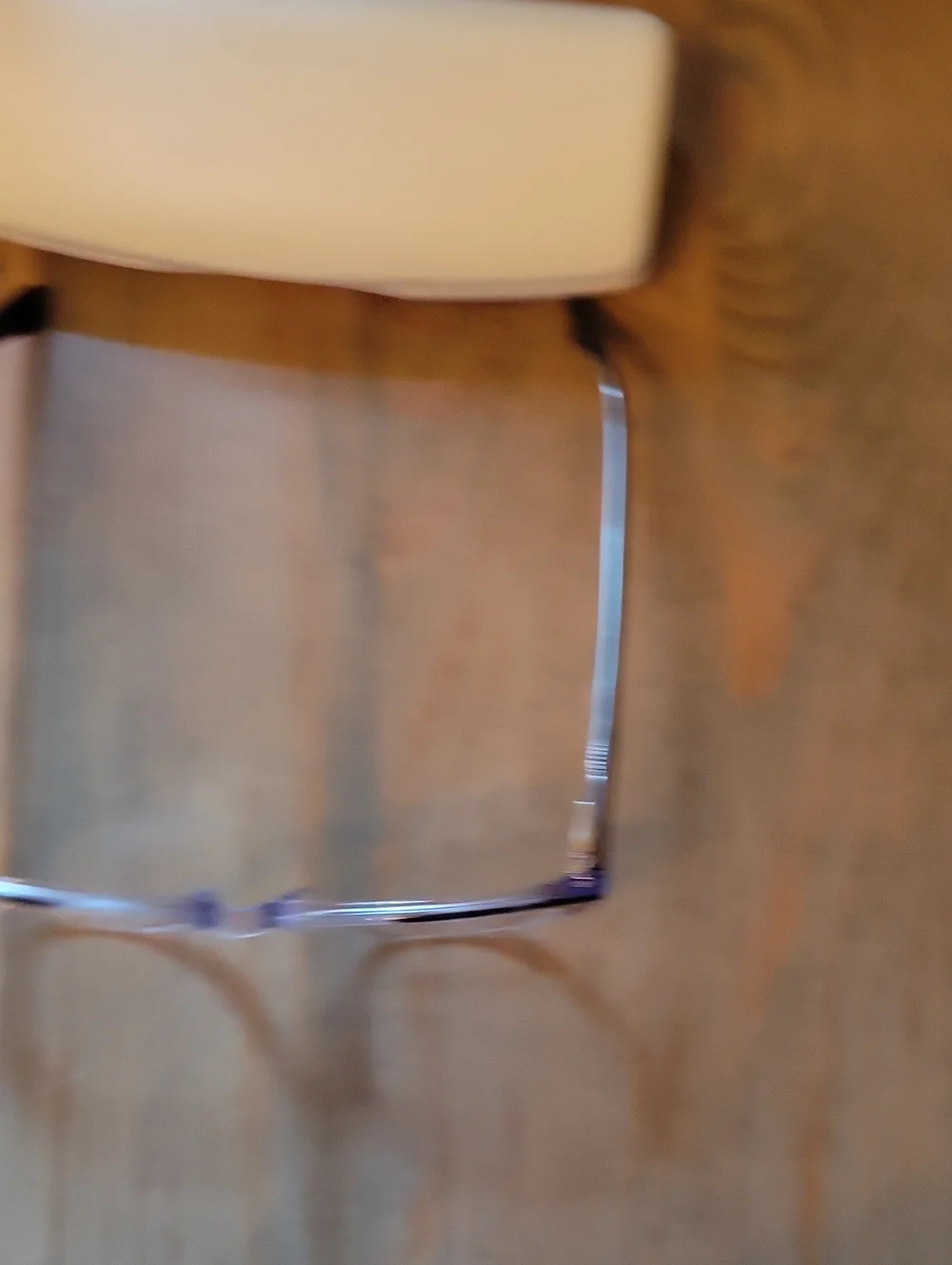 Anne Klein Clear Tortoise Shell Accent Eyeglasses Frame
